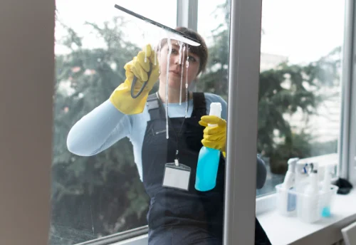 Nettoyage de vitres intérieures et extérieures à Chenillé-Champteussé